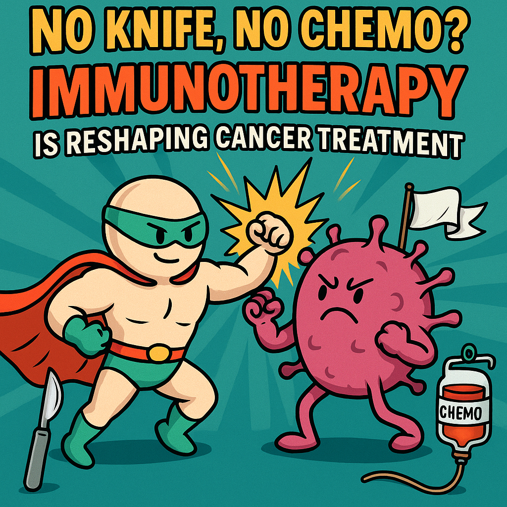 đ No Knife, No Chemo? How Immunotherapy Is Reshaping Cancer Treatment