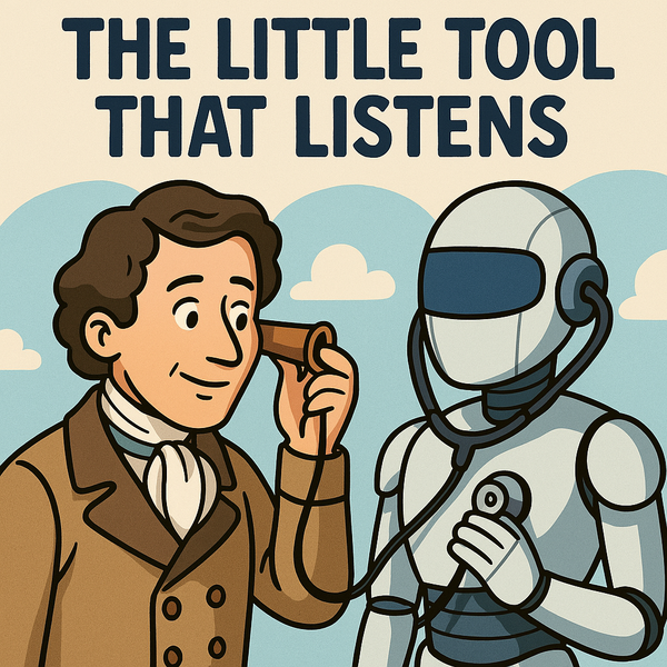 🩺 “The Little Tool That Listens: A Journey Through the History of the Stethoscope”